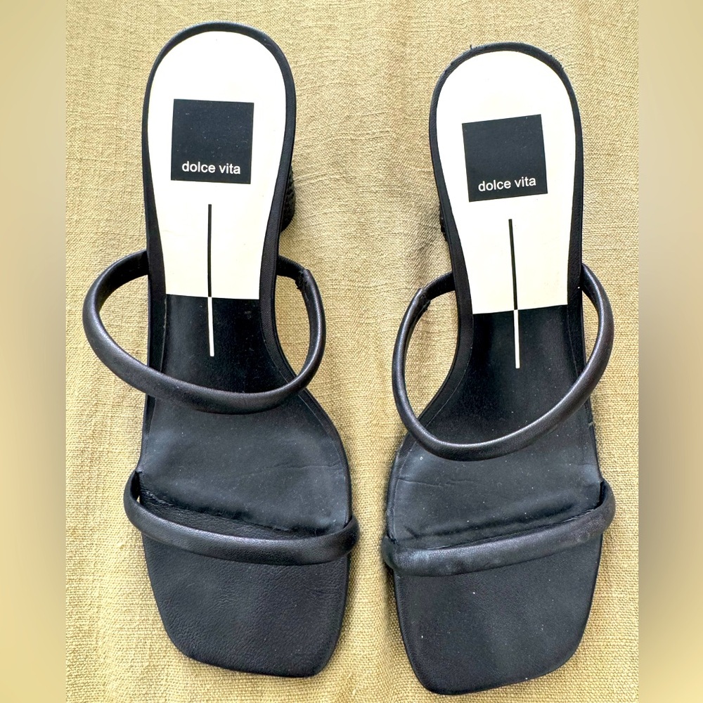 Dolce Vita Black Heels